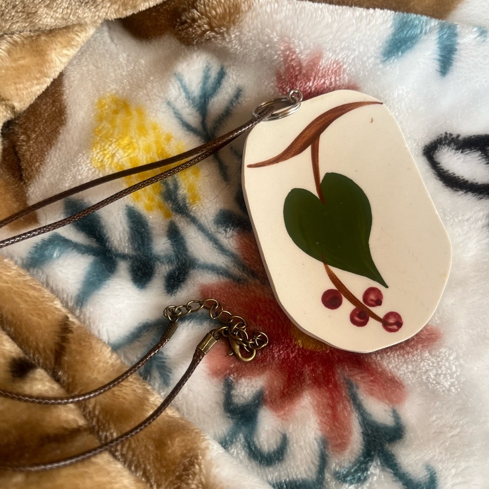 Necklace made from broken China